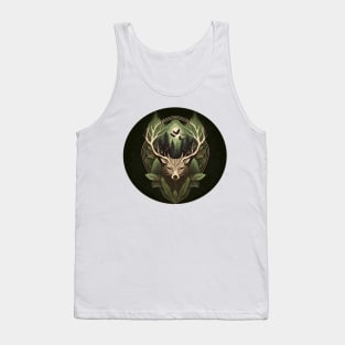 Nature Lover Deer - Designs for a Green Future and Hunters Tank Top